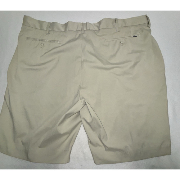 Polo Ralph Lauren Shorts Mens 42 Khaki Tan Performance Stretch Classic Fit Golf - Picture 3 of 9